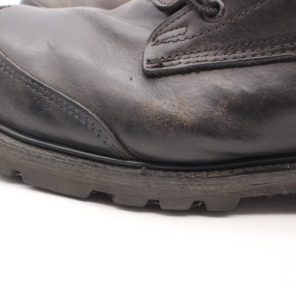 Unbranded Boots MFG Men’s Size 10 D Black Leather Firefighter Steel Toe Boots main image 9